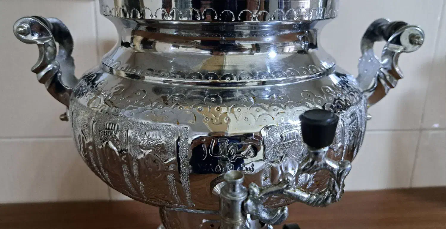 سماورگازی ۶لیتری|سماور، چای‌ساز، قهوه‌ساز|قدس, شهر‌قدس|دیوار