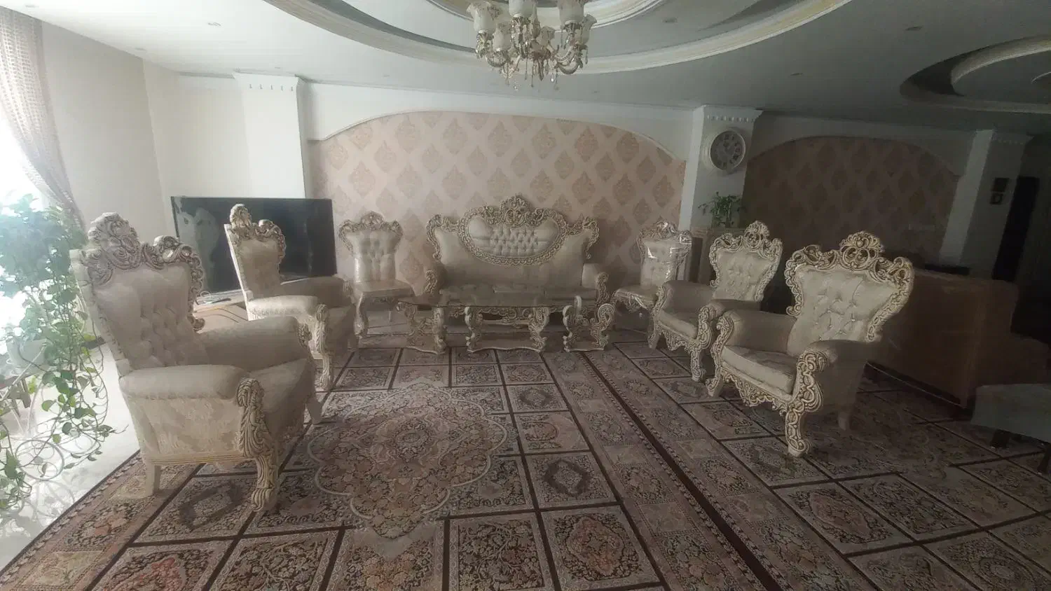 مبلمان  ۹نفره|مبلمان خانگی و میز عسلی|ری, شهرری|دیوار