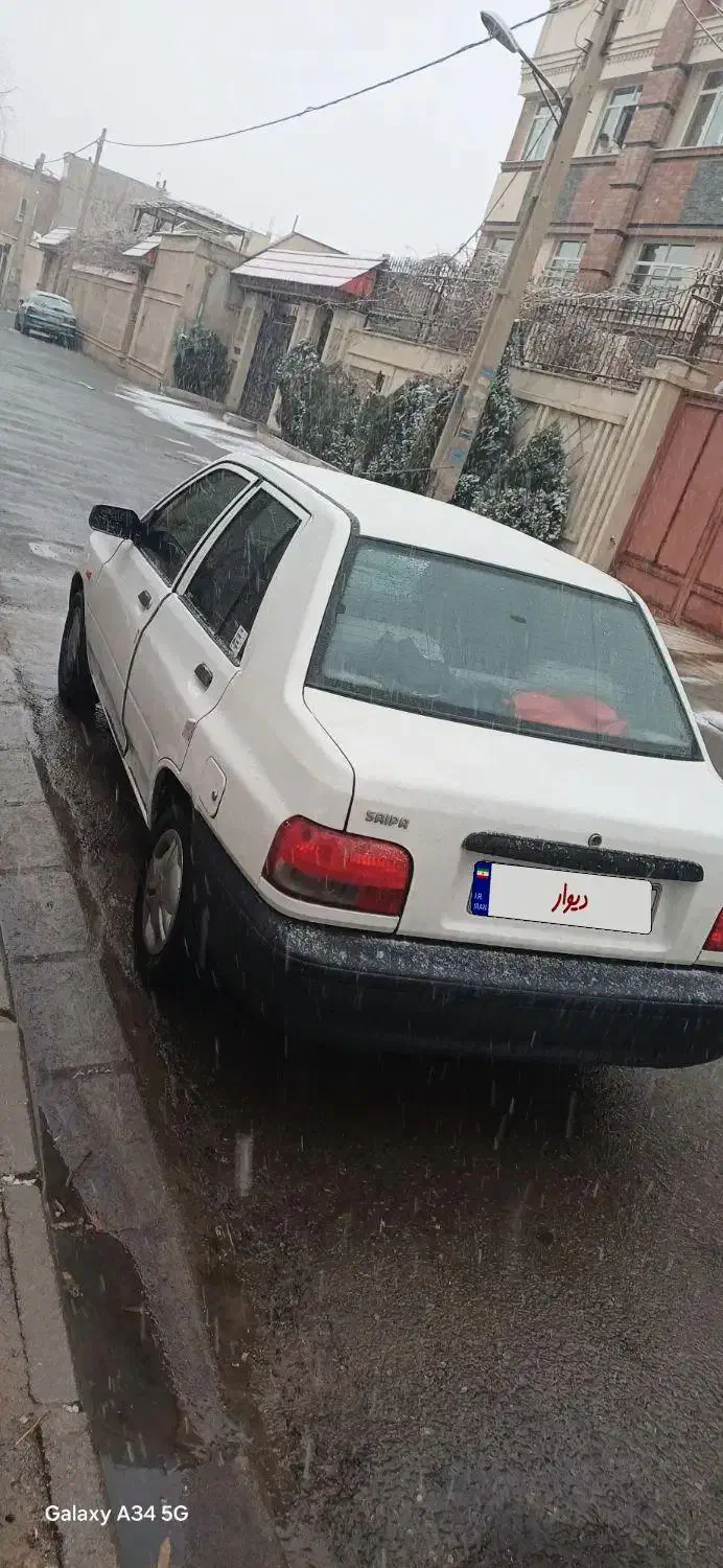 پراید۹۷ یه لکه رنک|خودرو سواری و وانت|شهریار, شهرک امیریه|دیوار