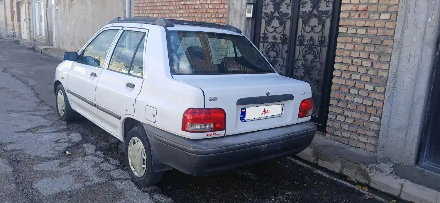 فروش پراید ۱۳۱ رنگ سفید مدل ۹۴|خودرو سواری و وانت|شاهین دژ, |دیوار