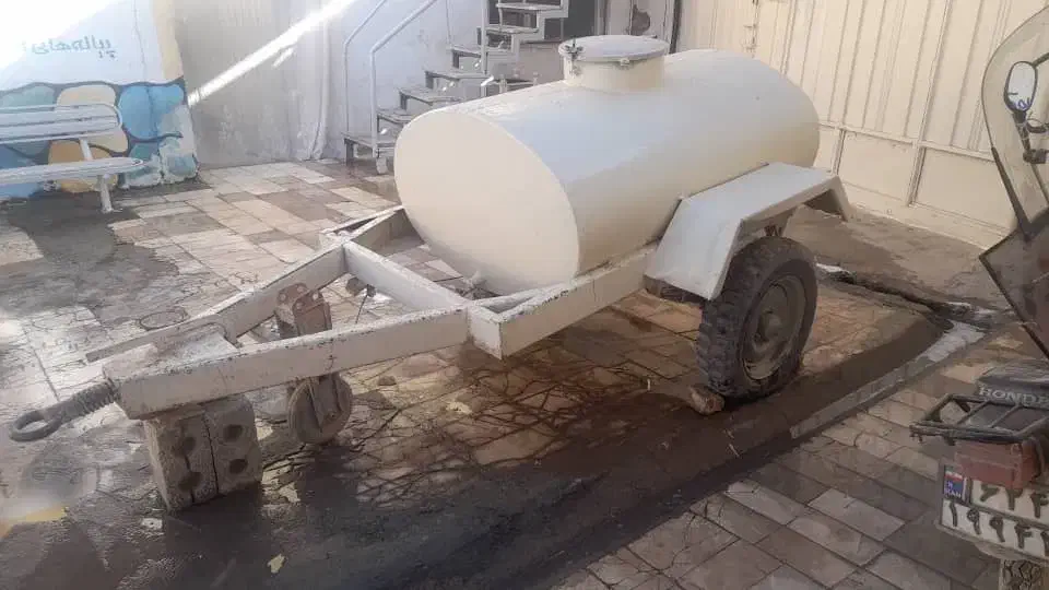 تانک 1200 لیتری چرخ دار|مصالح و تجهیزات ساختمان|نجف‌آباد, امام خمینی|دیوار