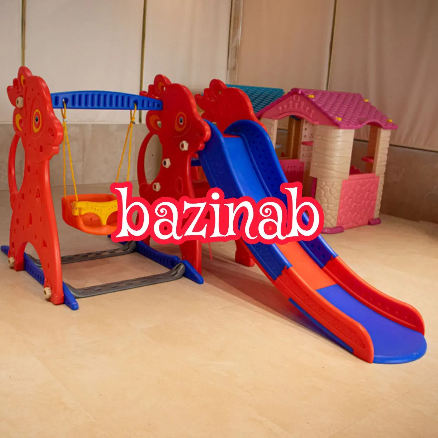 تاب وسرسره بزرگ ۴پله آهو/تجهیزخانه بازی/مهد کودک|اسباببازی|تهران, نعمتآباد|دیوار