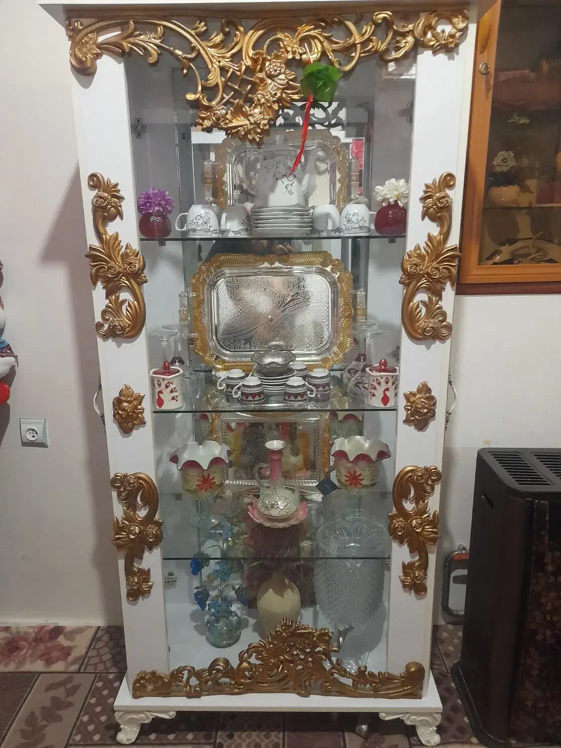 بوفه|بوفه، ویترین، کنسول|خوی, |دیوار