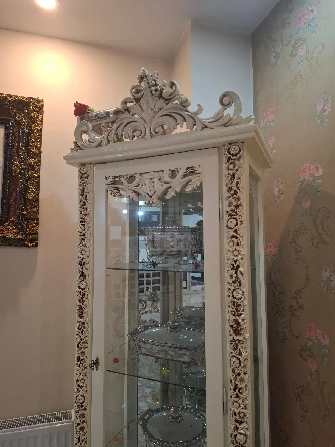 بوفه ویترین شیک|بوفه، ویترین، کنسول|قدس, شهر‌قدس|دیوار