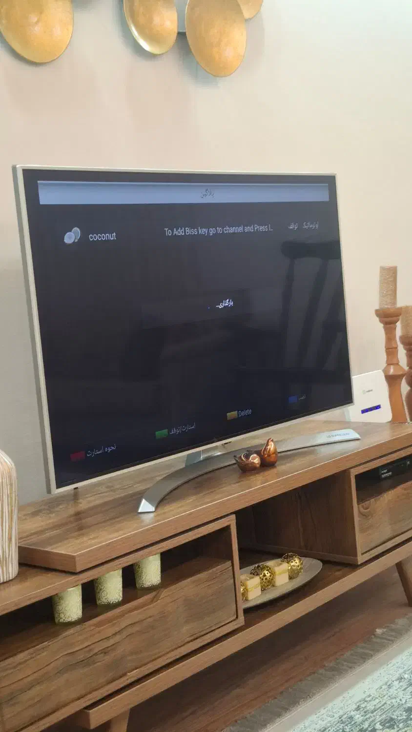 تلویزیون ال جی 49 LG|تلویزیون و پروژکتور|امیدیه, |دیوار