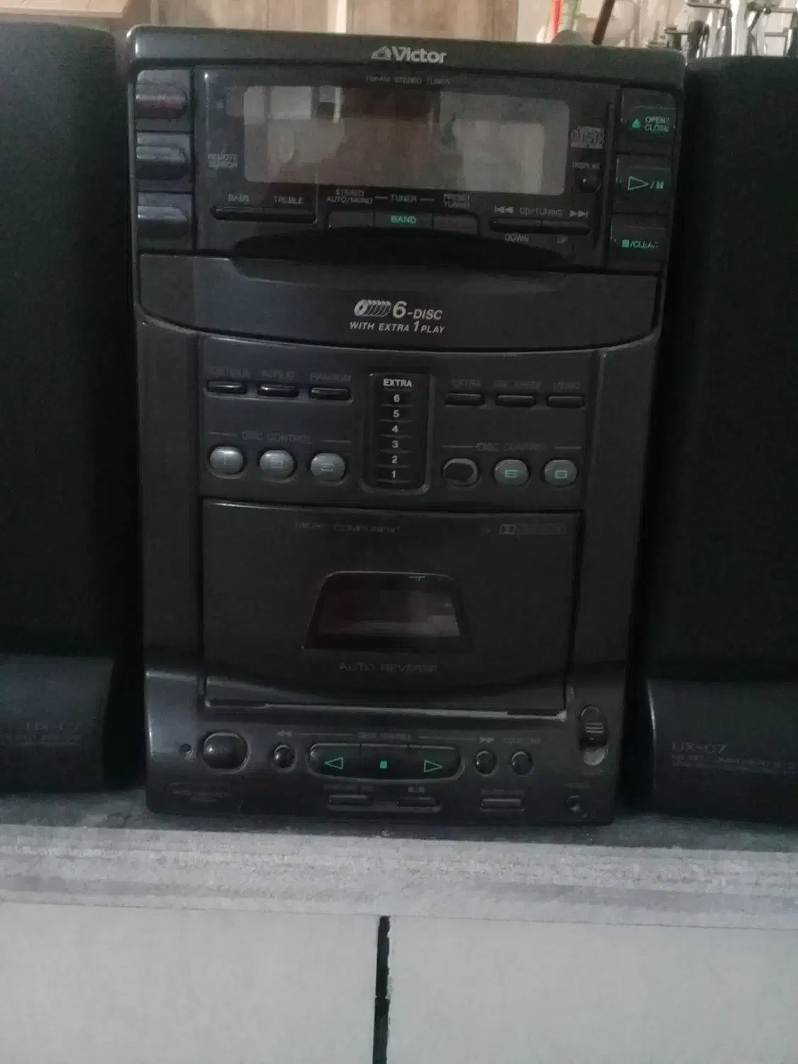 ضبط صوت ویکتور شش دیسک سالم|سیستم صوتی خانگی|تایباد, |دیوار