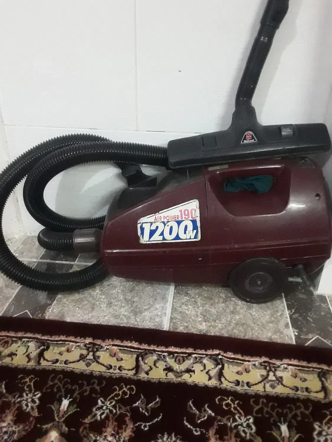 جاروبرقی ۱۲۰۰ ناسیونال|جاروبرقی، جارو شارژی، بخارشو|ماهدشت, |دیوار