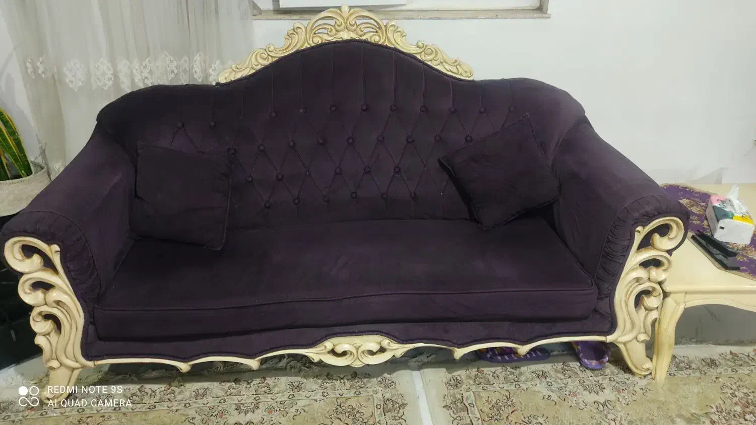 مبلمان ۷نفره|مبلمان خانگی و میز عسلی|رشت, باهنر|دیوار