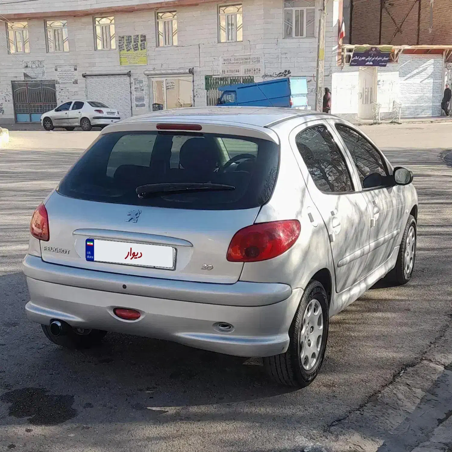 206 مدل ۸۴ بدون آفتاب سوختگی|خودرو سواری و وانت|اردبیل, |دیوار