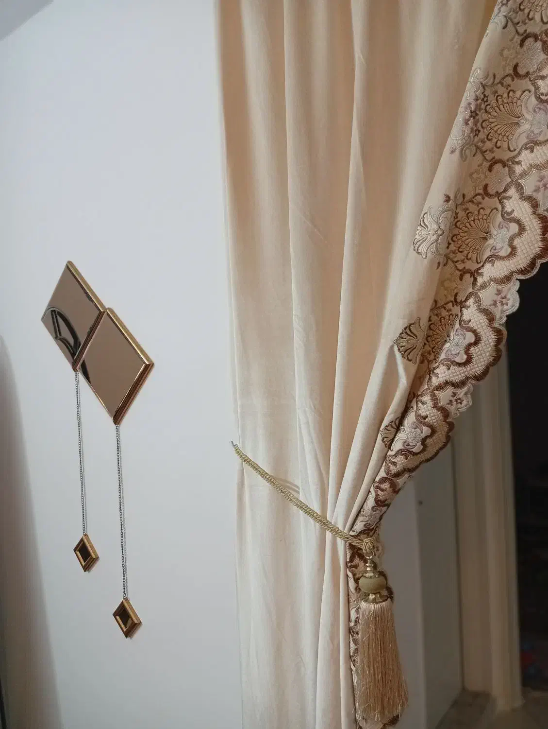 دستک پرده والان پرده|پرده، رانر، رومیزی|مشهد, جانباز|دیوار