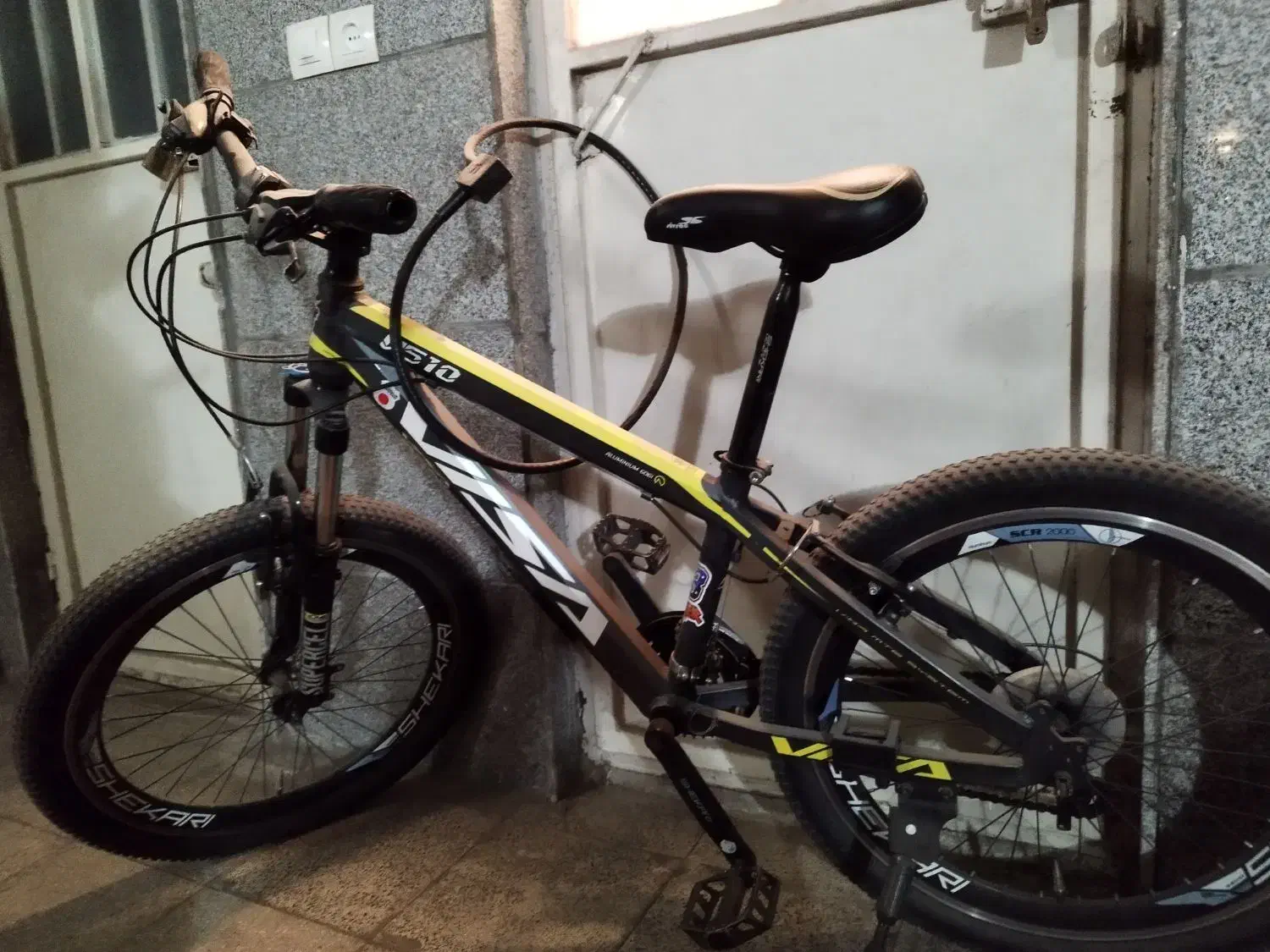 دوچرخه سایز 24 مدل شکاری ویسا در حد نو|دوچرخه، اسکیت، اسکوتر|تهران, افسریه شمالی|دیوار