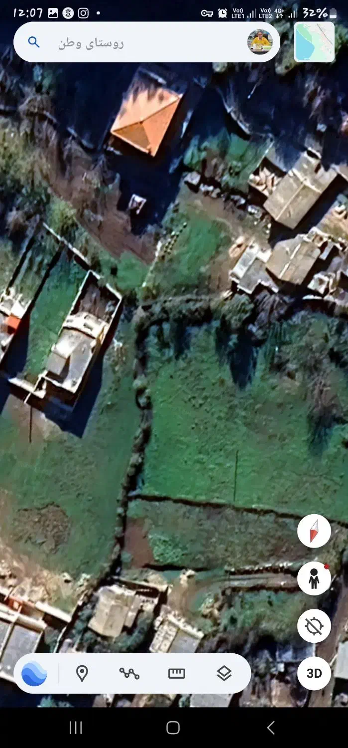 زمین مسکونی در روستای زیبای وطت|فروش زمین و ملک کلنگی|آزادشهر, |دیوار