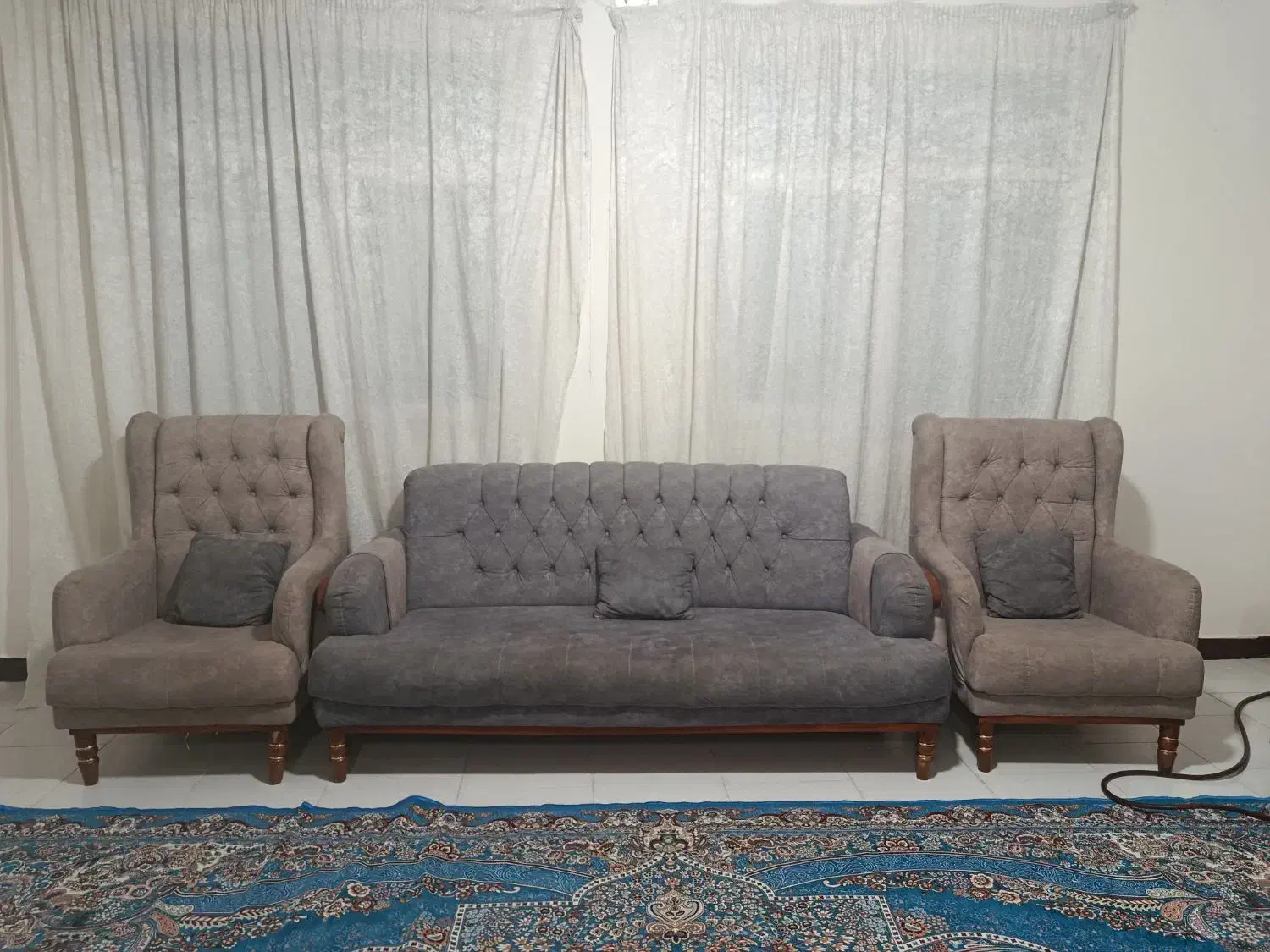 فروش مبل 7نفره|مبلمان خانگی و میز عسلی|فیروزکوه, |دیوار