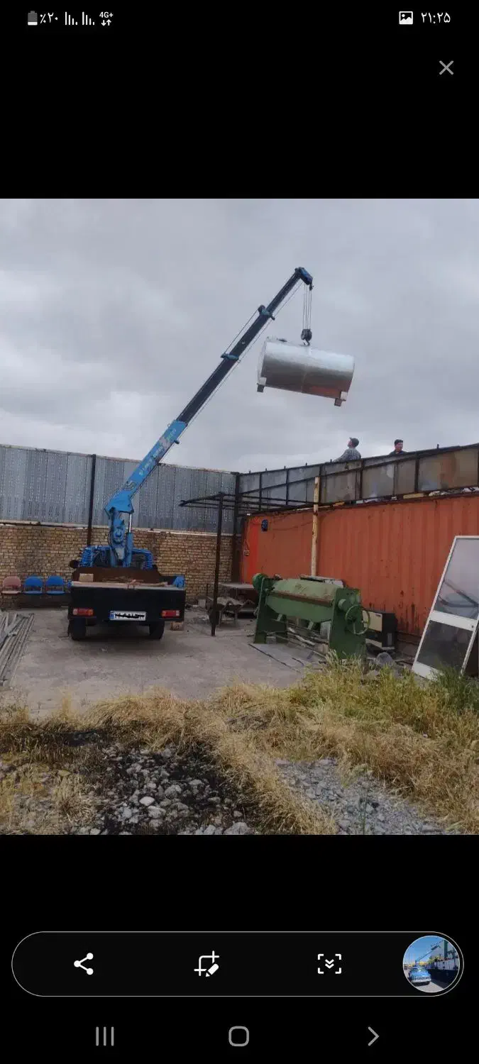 نیسان جرثقیل فروشی کارت جرثقیل تناژ پایین|خودرو سواری و وانت|تهران, بوستان ولایت|دیوار