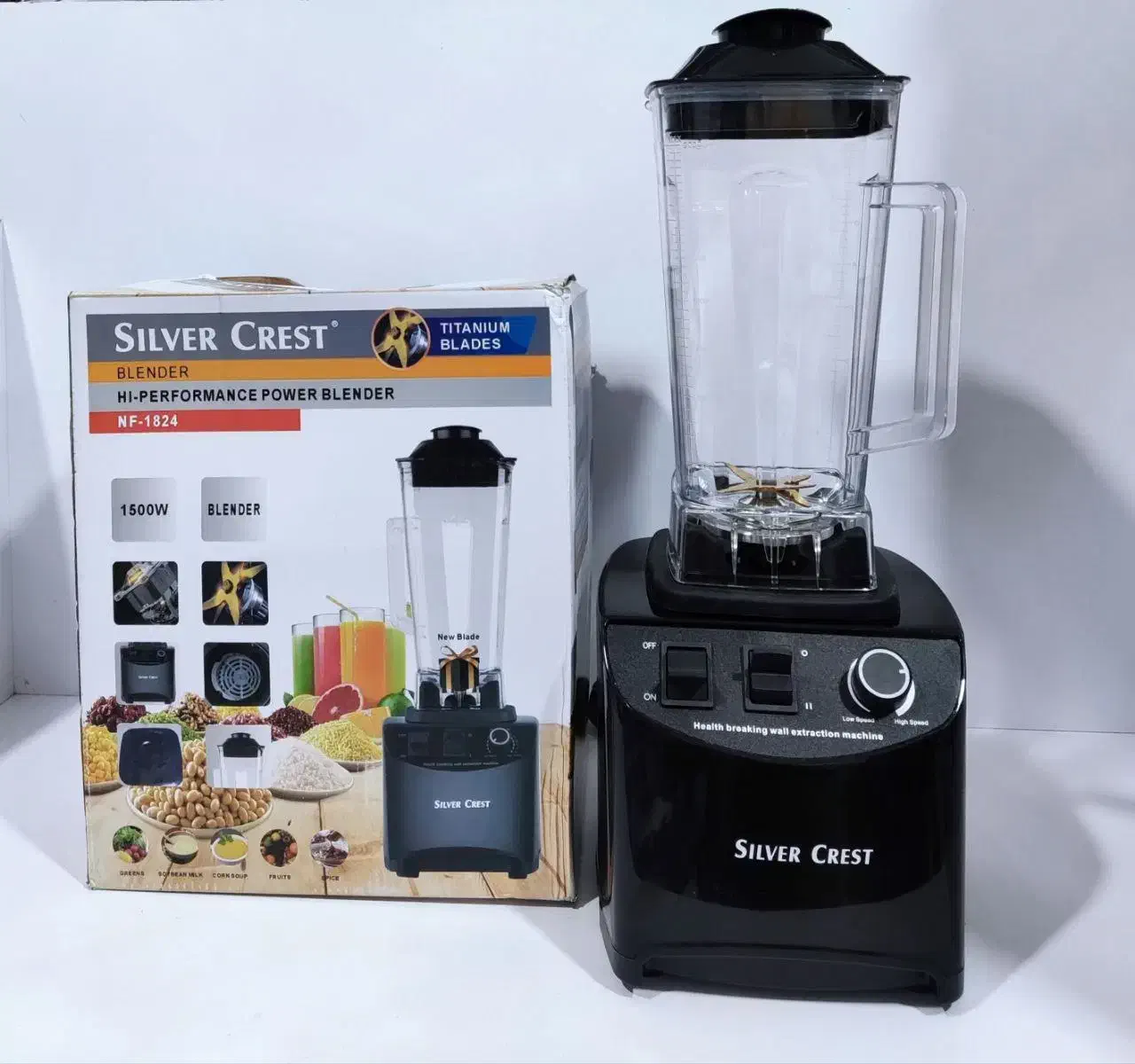 آسیاب مخلوط کن(بلندر) نیمه صنعتی سیلورکرست آکبند|خردکن، آسیاب، غذاساز|نیشابور, هفده شهریور|دیوار