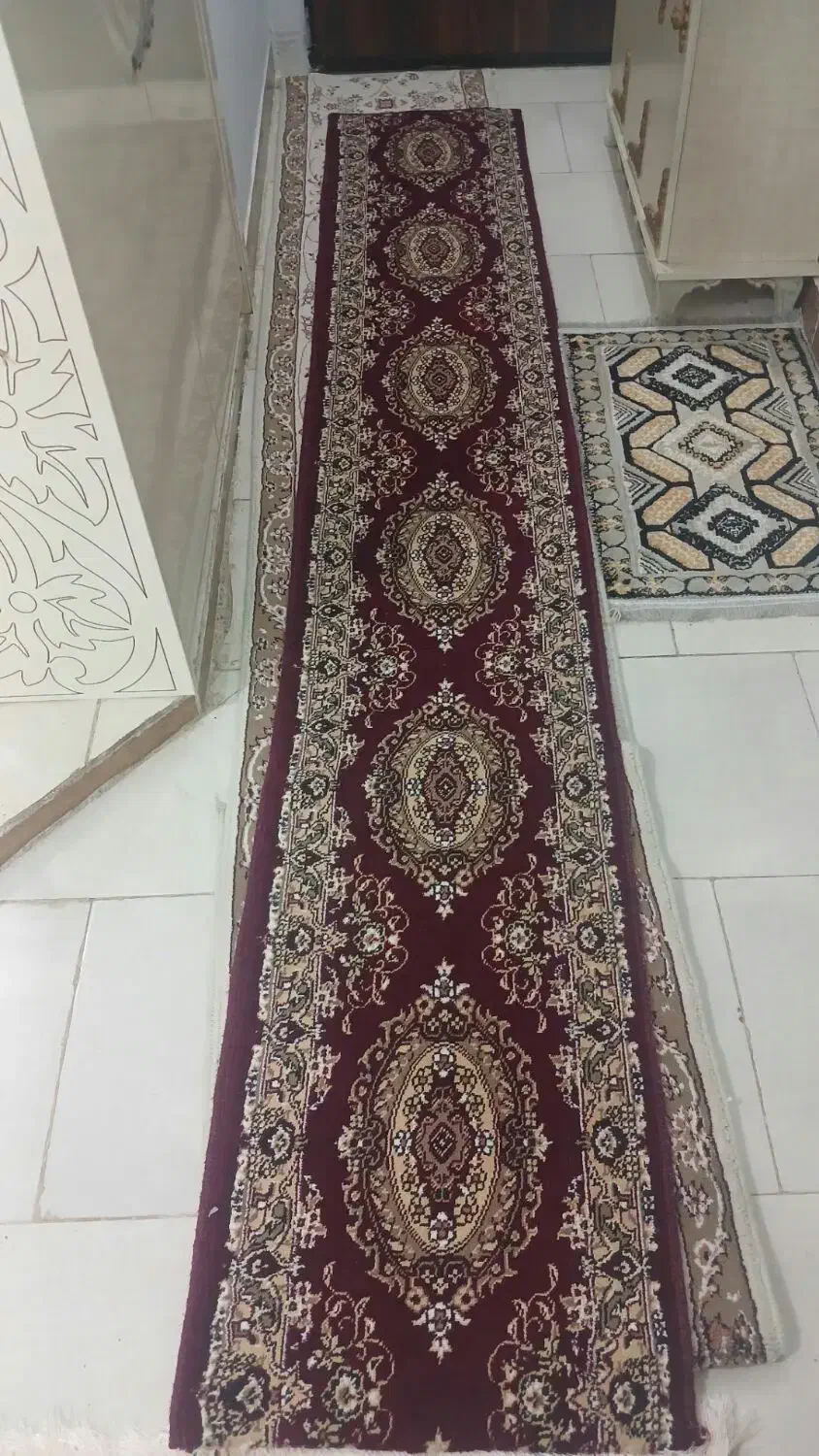 فرش کناره تمام آکرولیک اصل(۲عدد)|فرش|بندرعباس, |دیوار