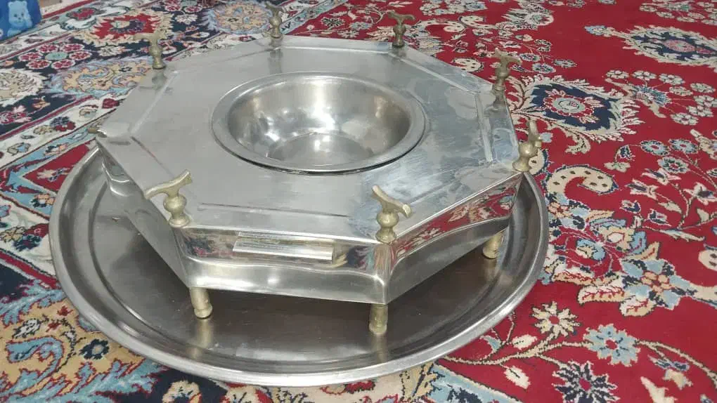 منقل گرد استیل|اجاق گاز و لوازم برقی پختوپز|اهواز, شریعتی جنوبی|دیوار