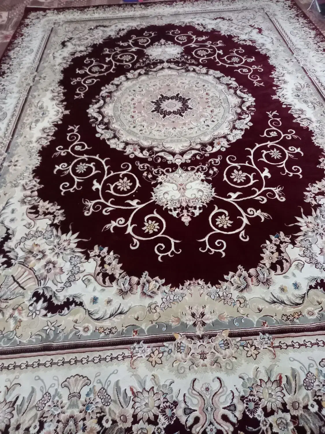 دوعدد فرش دوازده متری|فرش|بناب, |دیوار