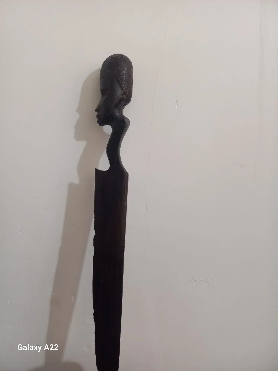 سرنیزه چوبی آفریقایی|کلکسیون اشیاء عتیقه|ایلام, |دیوار