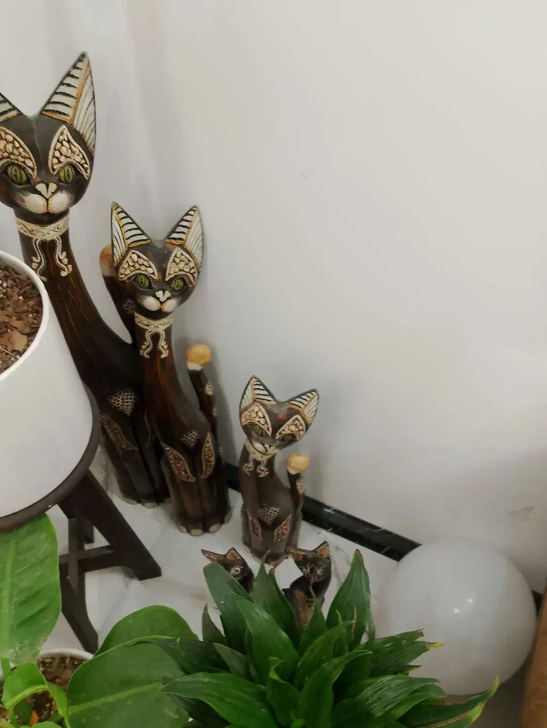 گربه چوب|مجسمه، تندیس، ماکت|مشهد, خین عرب|دیوار