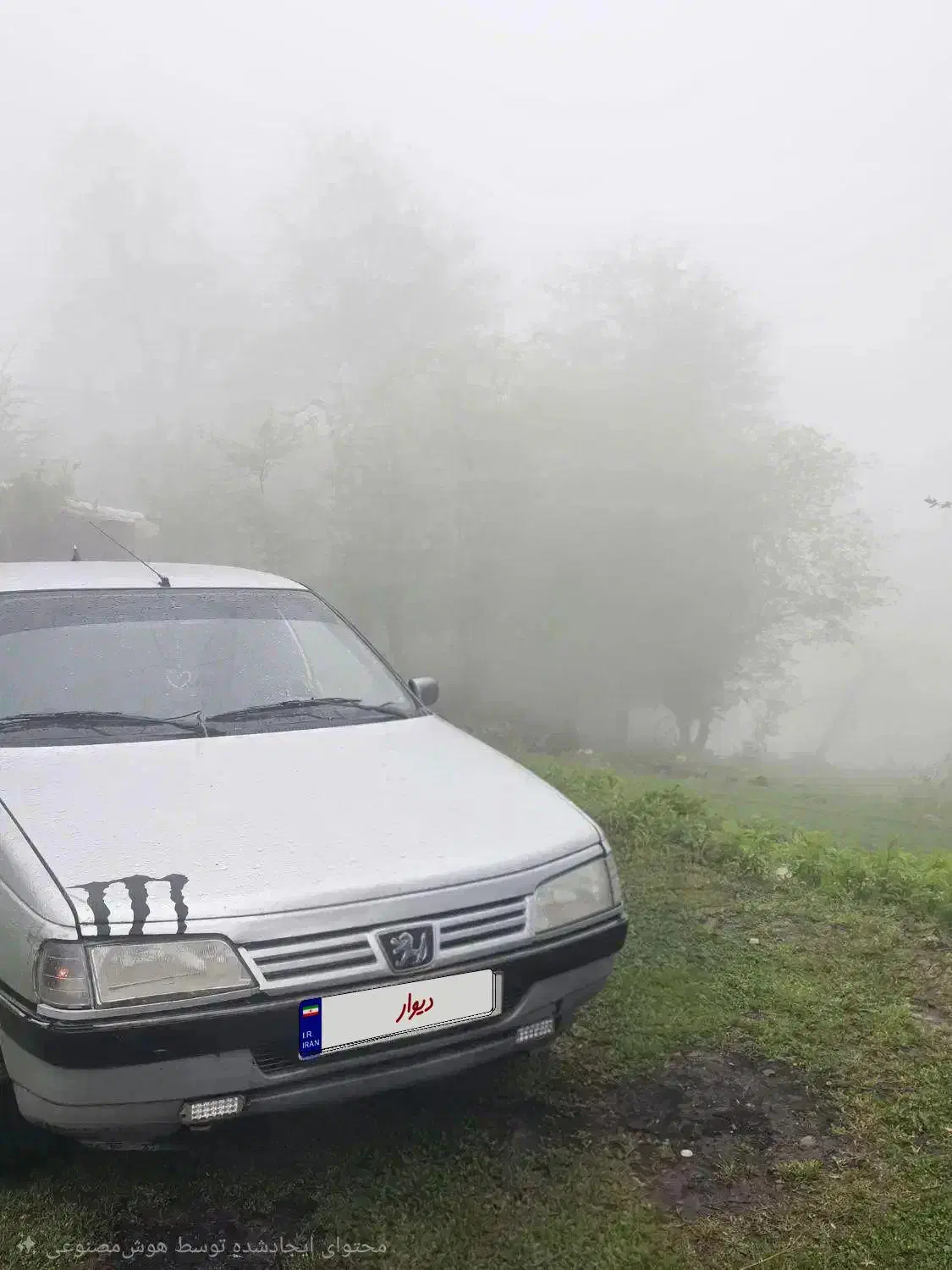 پژو روا مدل ۸۷ نقرهای|خودرو سواری و وانت|اصفهان, شاهزاده ابراهیم|دیوار