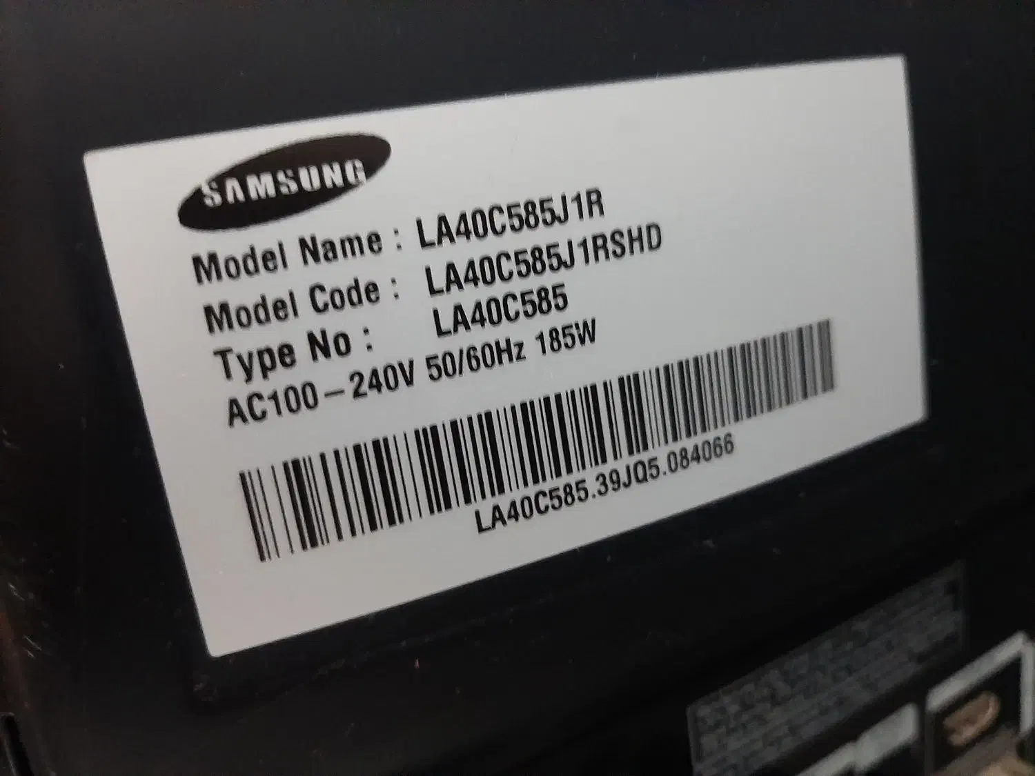 تلویزیون ال سی دی سامسونگ|تلویزیون و پروژکتور|اسلام‌شهر, شهرک الهیه|دیوار