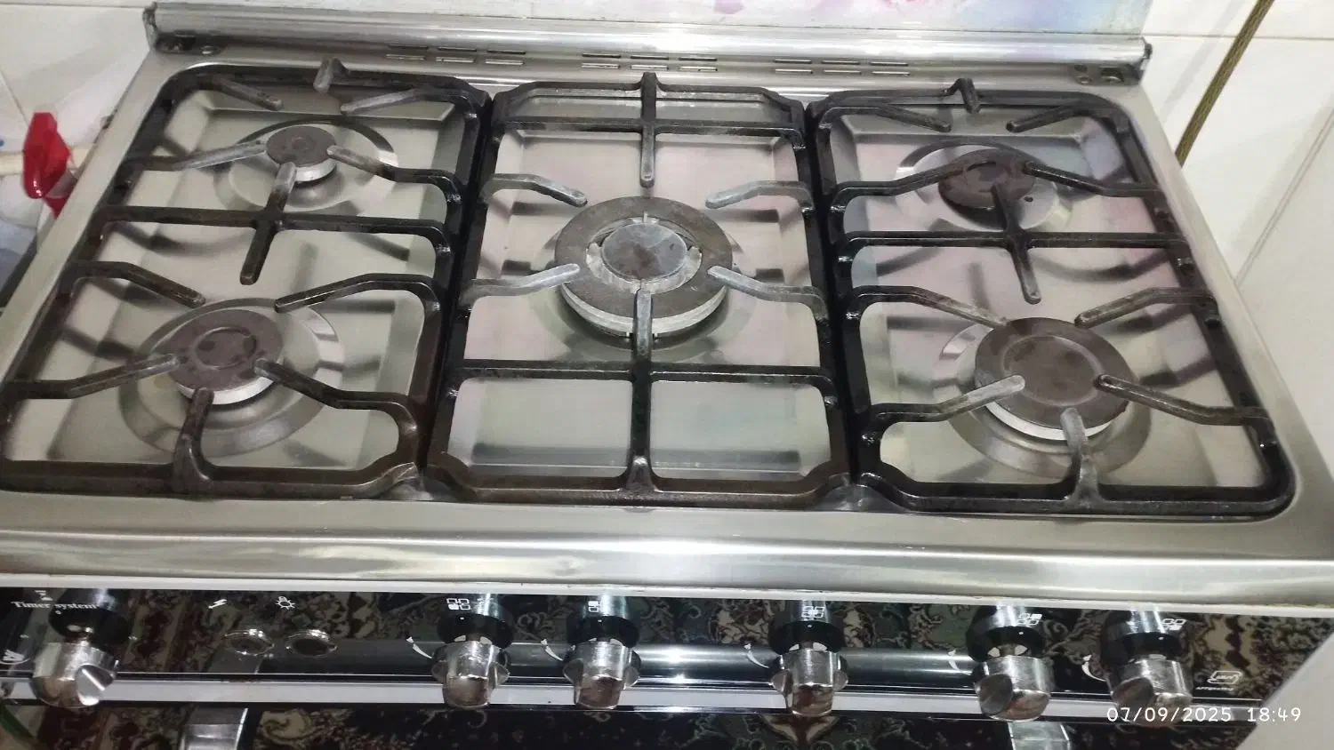 اجاق گاز صفحه استیل|اجاق گاز و لوازم برقی پخت‌وپز|قم, فرهنگیان و شهربانی|دیوار