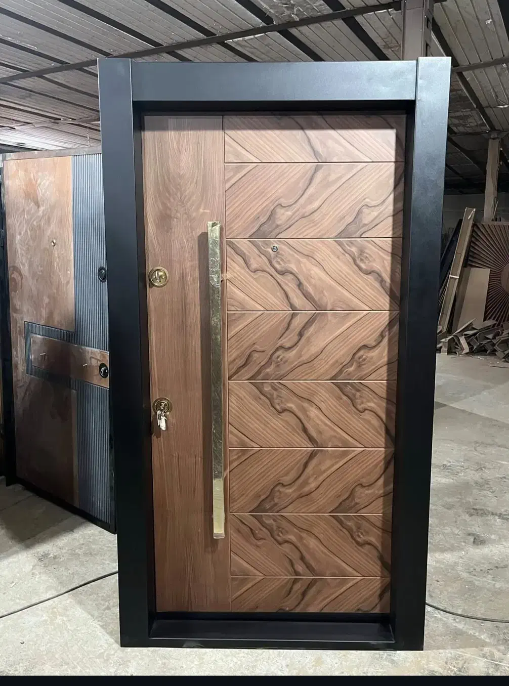 درب ضدسرقت چوبی پنجره upvc حفاظ نرده استیل کدT003|مصالح و تجهیزات ساختمان|قائمشهر, |دیوار