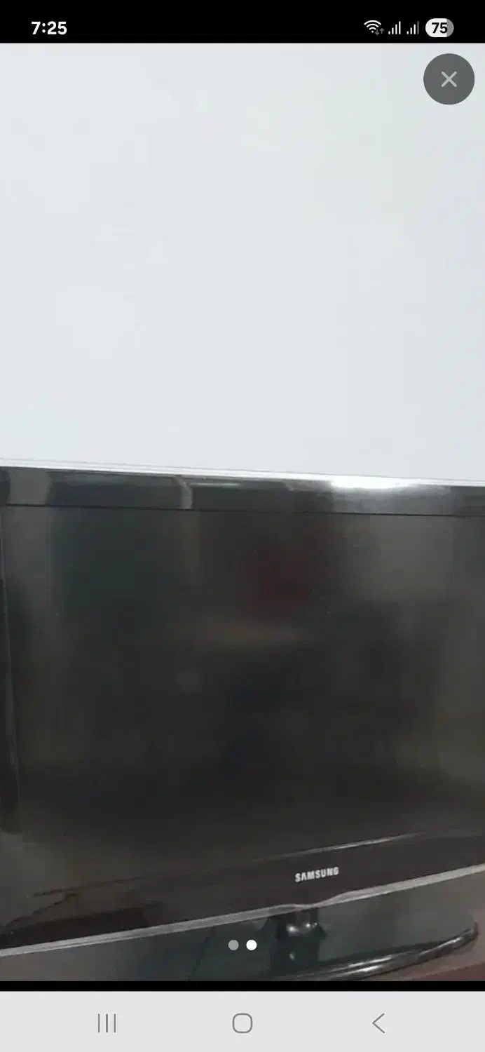 ال سی دی سامسونگ ۳۲ اینچ کاملا سالم|تلویزیون و پروژکتور|فولادشهر, B8|دیوار