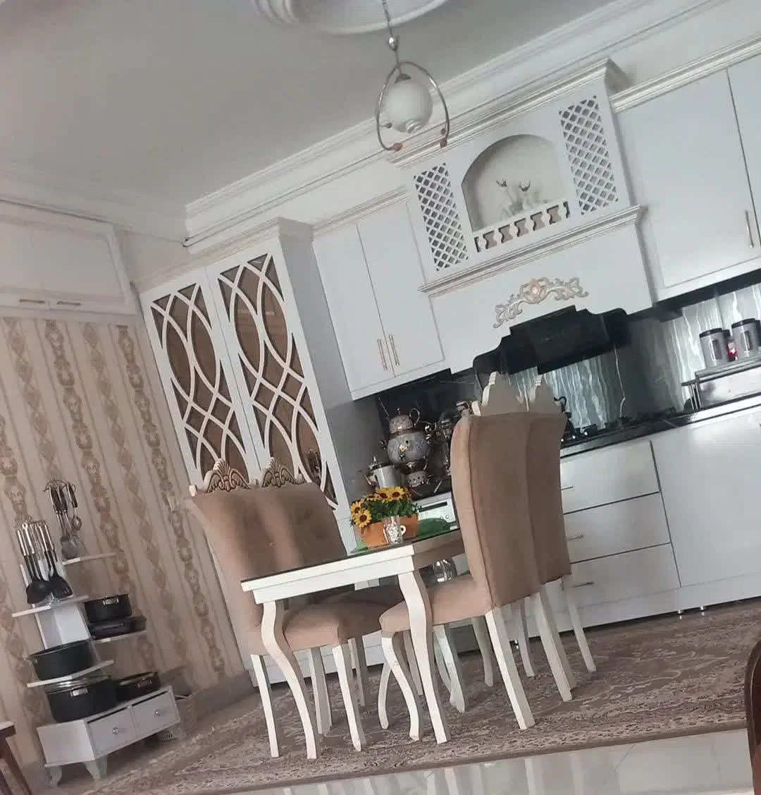 میز نهار خوری مبلی|میز و صندلی غذاخوری|شاندیز, |دیوار