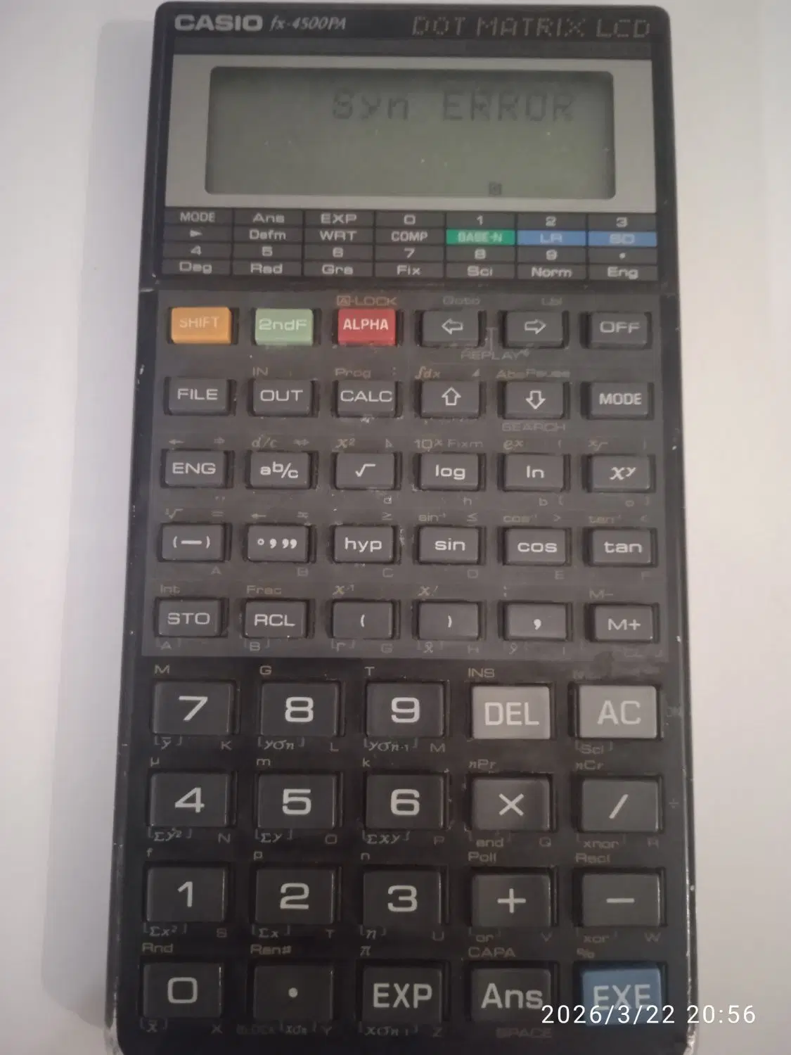 casio 4500pa|لوازم التحریر|مشهد, مصلی (کارمندان اول)|دیوار