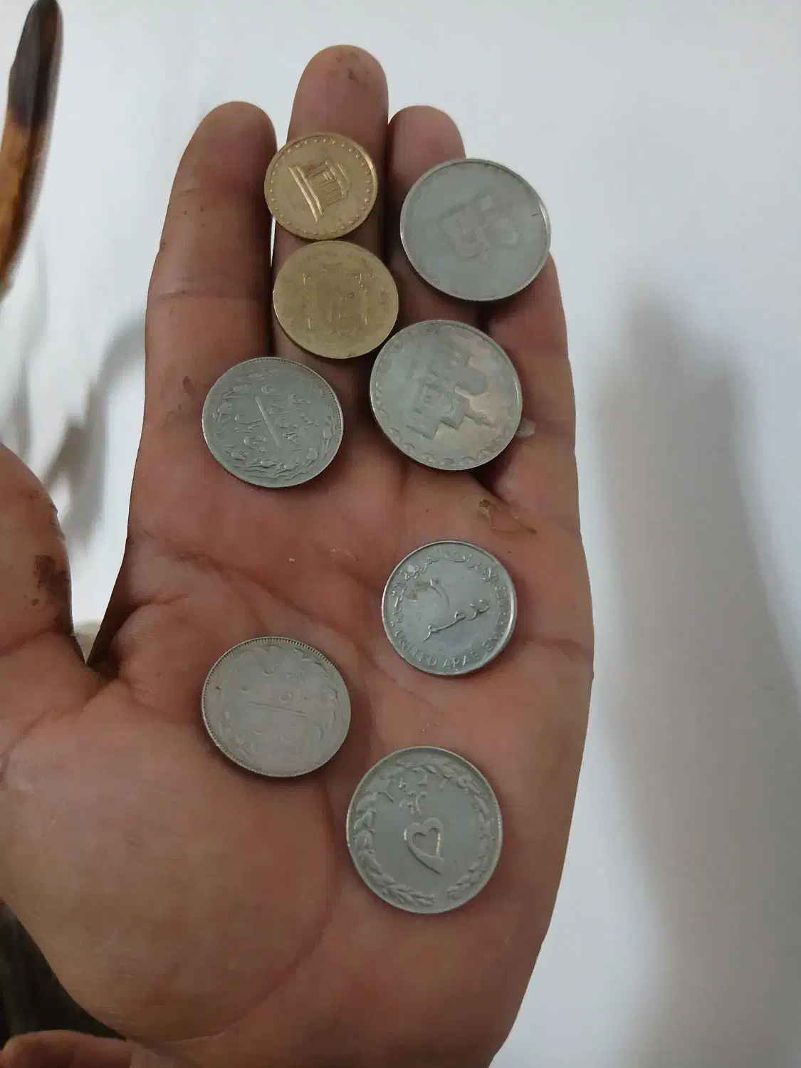 سکه سنگ|کلکسیون سکه، تمبر، اسکناس|سنگر, |دیوار