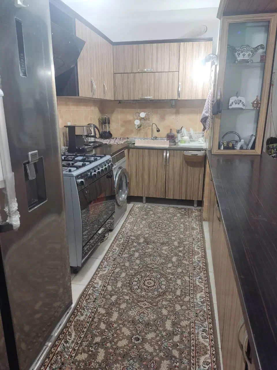 کابینت کارکرده باهود وسینگ|هود|وحیدیه, |دیوار