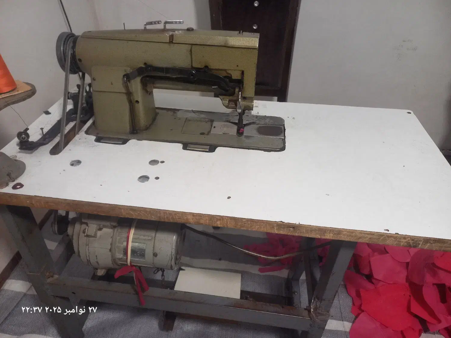 چرخ خیاطی/دوسوزنه/به شرط دوخت|چرخ خیاطی و ریسندگی|لوندویل, |دیوار