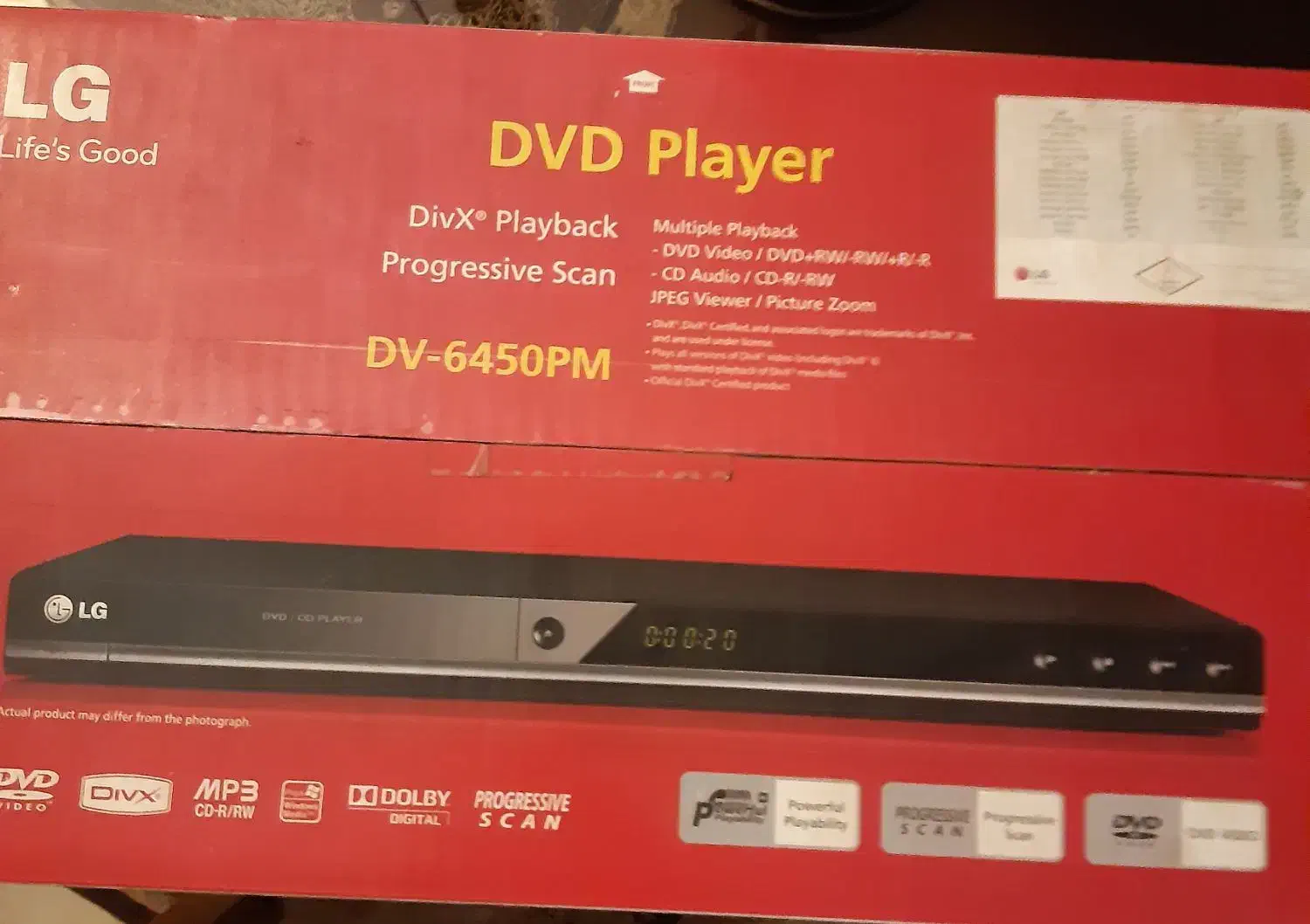 DVD Player LG|پخش‌کننده DVD و ویدیو|نوشهر, |دیوار