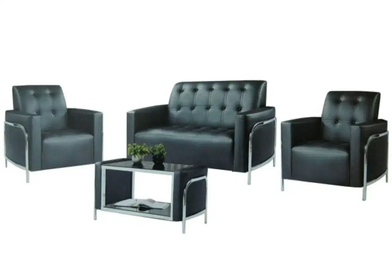 نیم ست مبل اداری چرم|دفتر کار|یاسوج, |دیوار