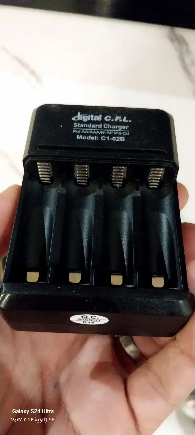 شارژر باتری قلمی|قطعات و لوازم جانبی رایانه|قم, هفت تیر|دیوار