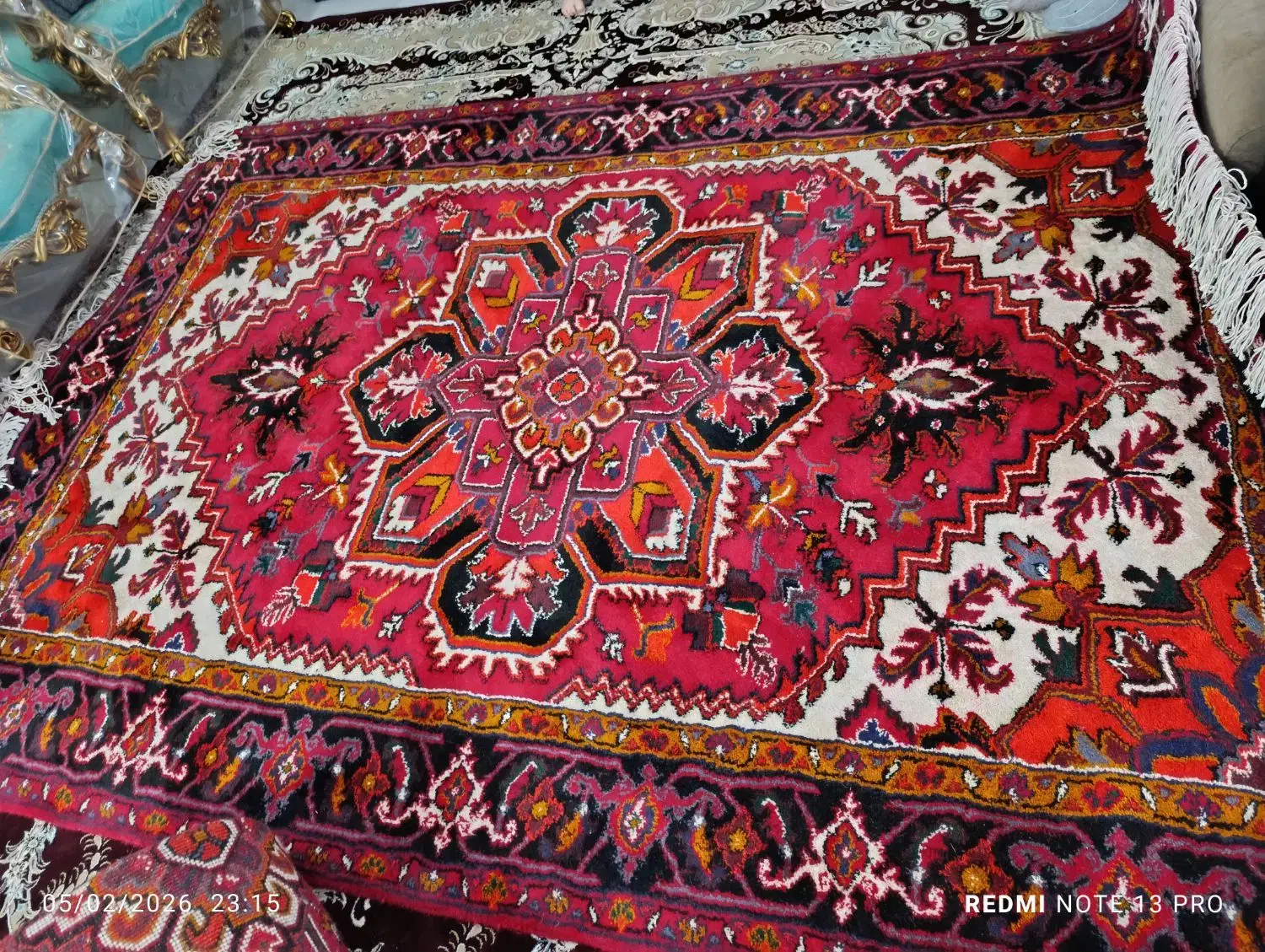 فرش دستبافت ۶متری|فرش|تبریز, |دیوار