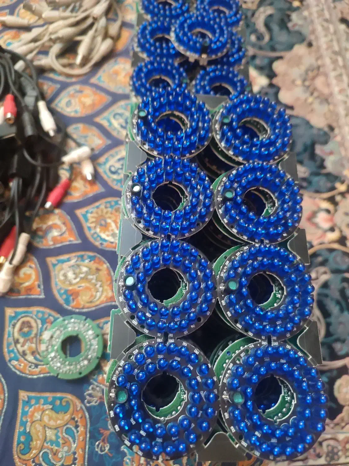 ال ای دی مادون قرمز دوربین مدار بسته و کابل lan|دوربین مداربسته|کرج, برغان|دیوار