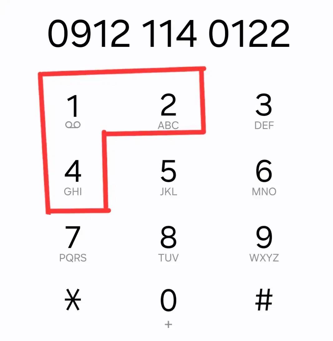 122 0 114 0912 بیلبوردی کد یک|سیمکارت|تهران, امیرآباد|دیوار