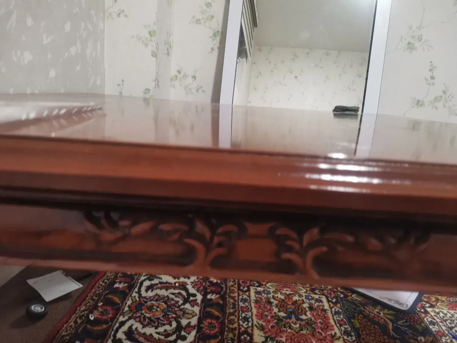 میز چوبی راش مبلمان|مبلمان خانگی و میز عسلی|لنجان, |دیوار