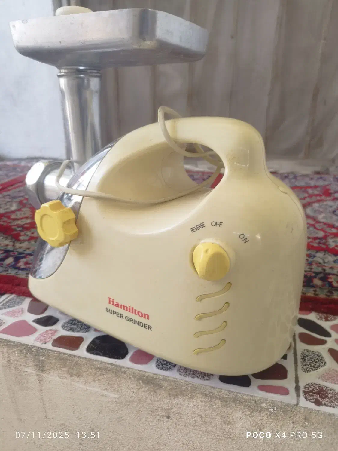 فروش چرخ گوشت همیلتون کم کار|خردکن، آسیاب، غذاساز|رودسر, |دیوار