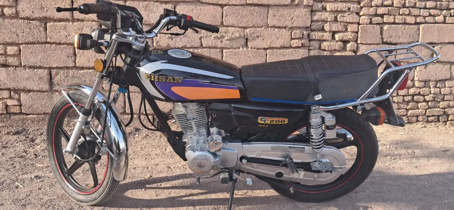 موتور احسان دویست در حد نو فروشی|موتورسیکلت|تربت جام, معدآباد|دیوار