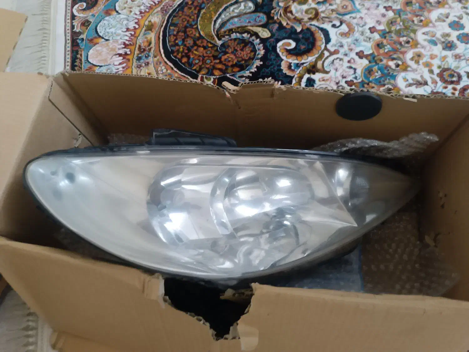 یک جفت کله چراغ206جلو وزنون|قطعات یدکی و لوازم جانبی|محمدیه-قزوین, |دیوار