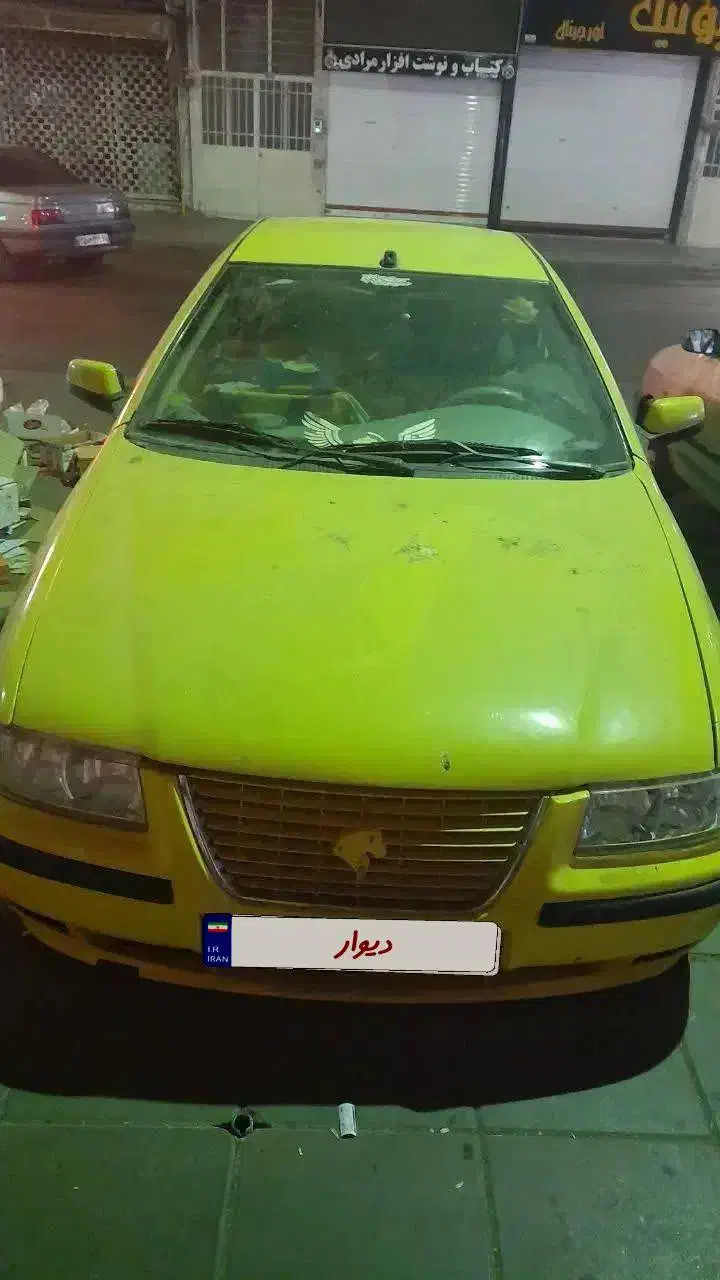 تاکسی سمند با امتیاز خط|خودرو سواری و وانت|کرج, حیدرآباد|دیوار