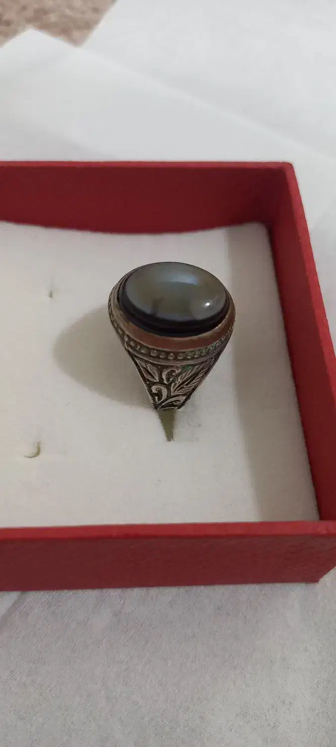 انگشتر سه پوست  نقرع  عیار ۹۰  قلم کاری|جواهرات|بندر ماهشهر, |دیوار