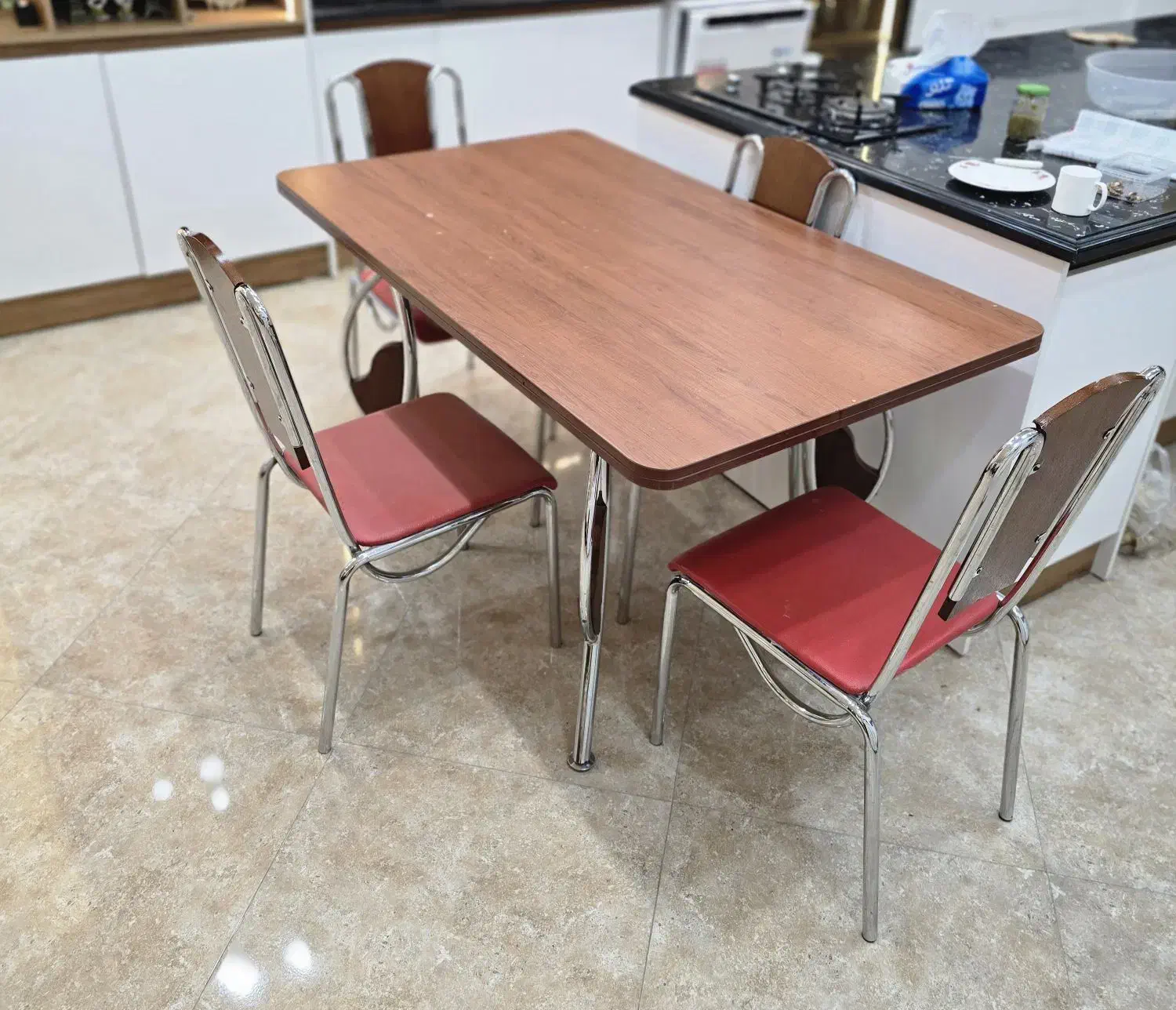 میز نهار خوری 4 نفره|میز و صندلی غذاخوری|سبزوار, عظیمیان|دیوار