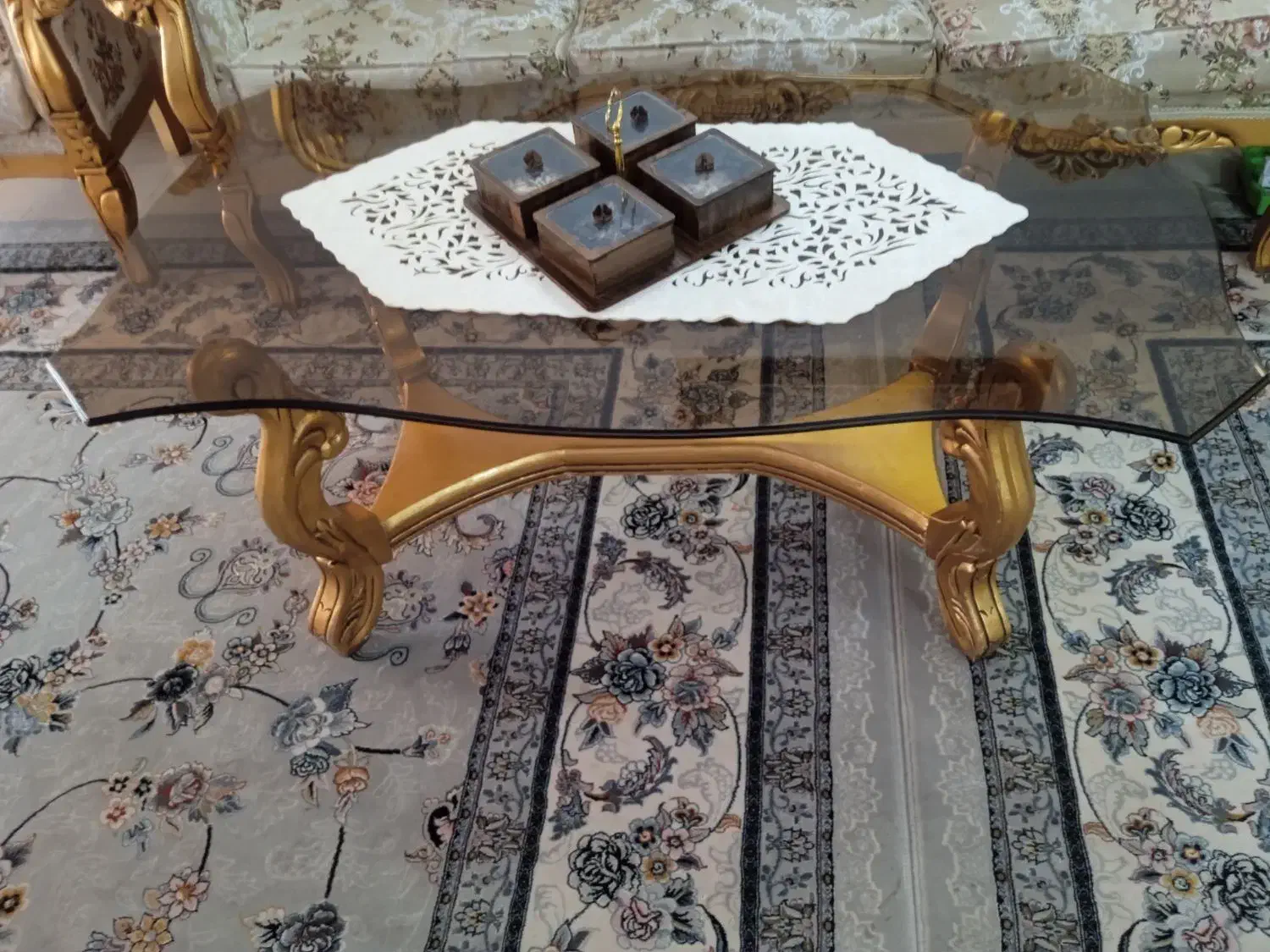 میز عسلی جلو مبلی|مبلمان خانگی و میز عسلی|تربت‌حیدریه, کلاته توکلی|دیوار