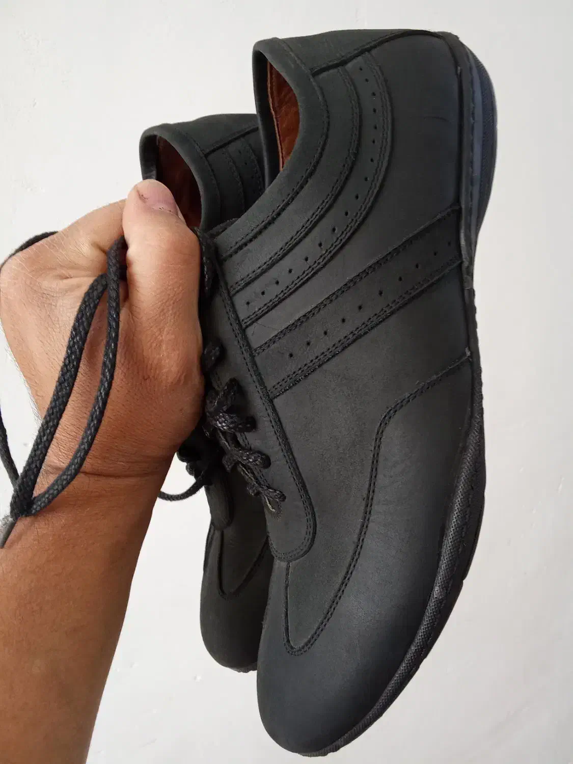 دو جفت کفش تمام چرم جنس اشبالت|کیف، کفش، کمربند|نهاوند, |دیوار