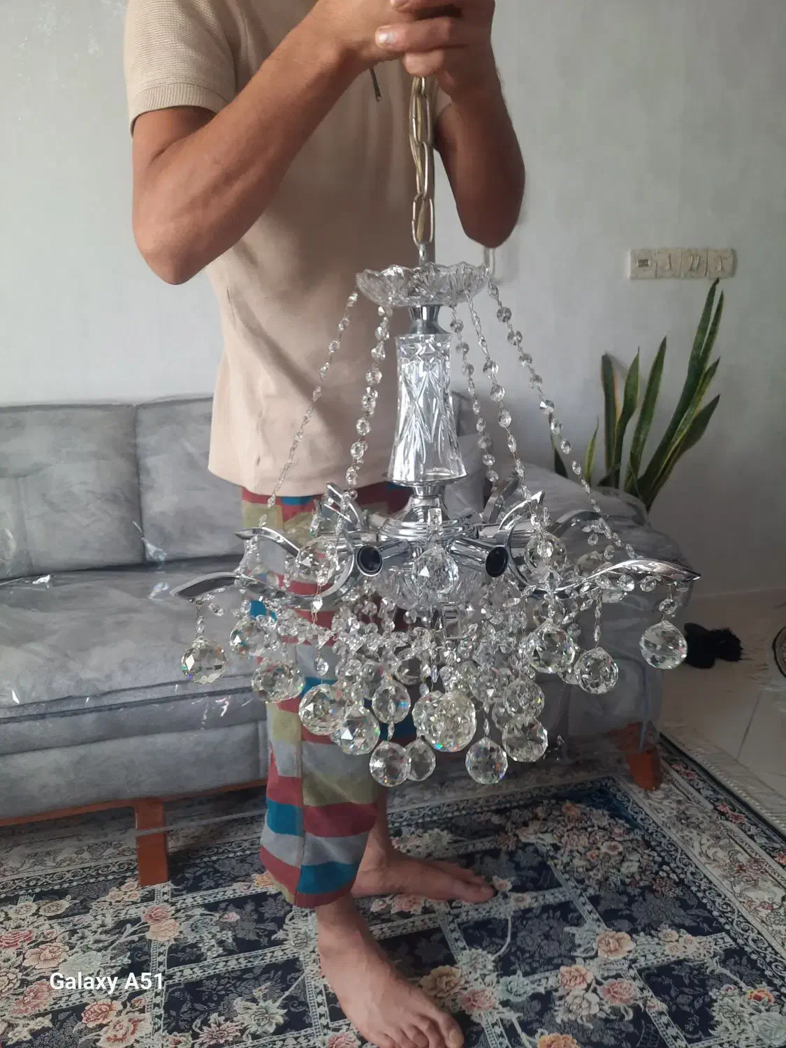 لوستر ۶شعله|لوستر و چراغ آویز|پرند, فاز ۶|دیوار